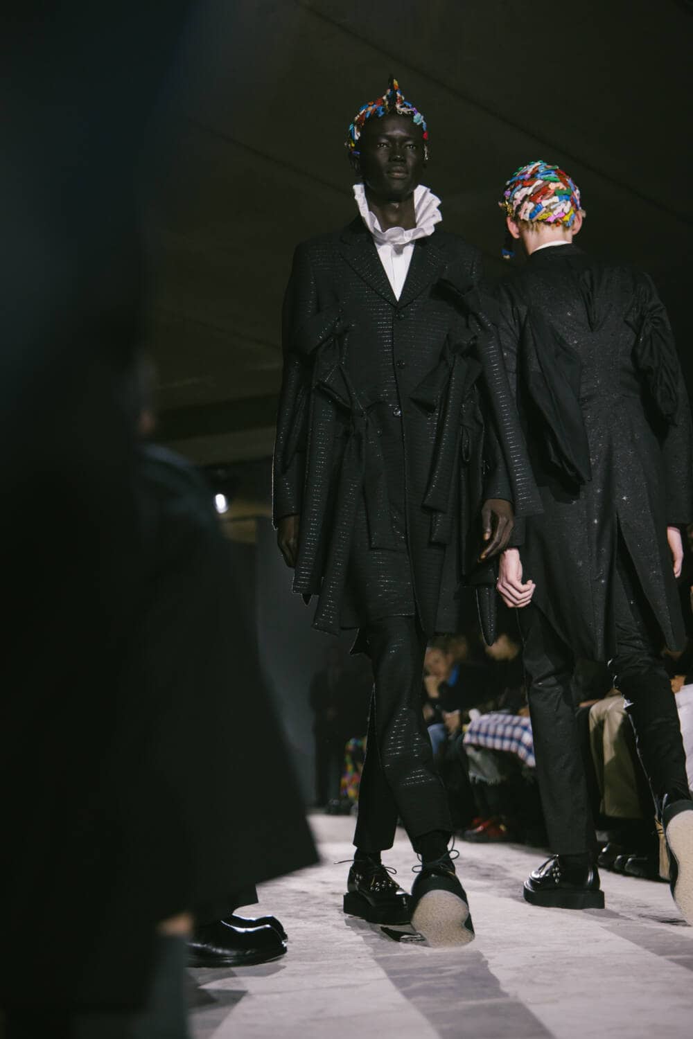 COMME des GARÇONS 2018 フリル スカラップステッチビスチェ